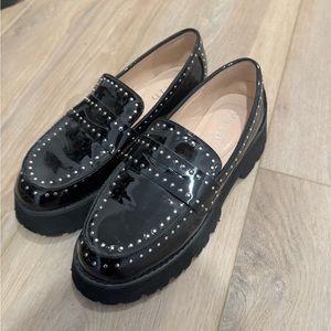 Studded loafers